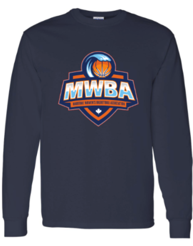 MWBA Navy Long Sleeve T-shirt